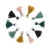 Smycketofsar, tassels för smycken 12 mm trend 10 st