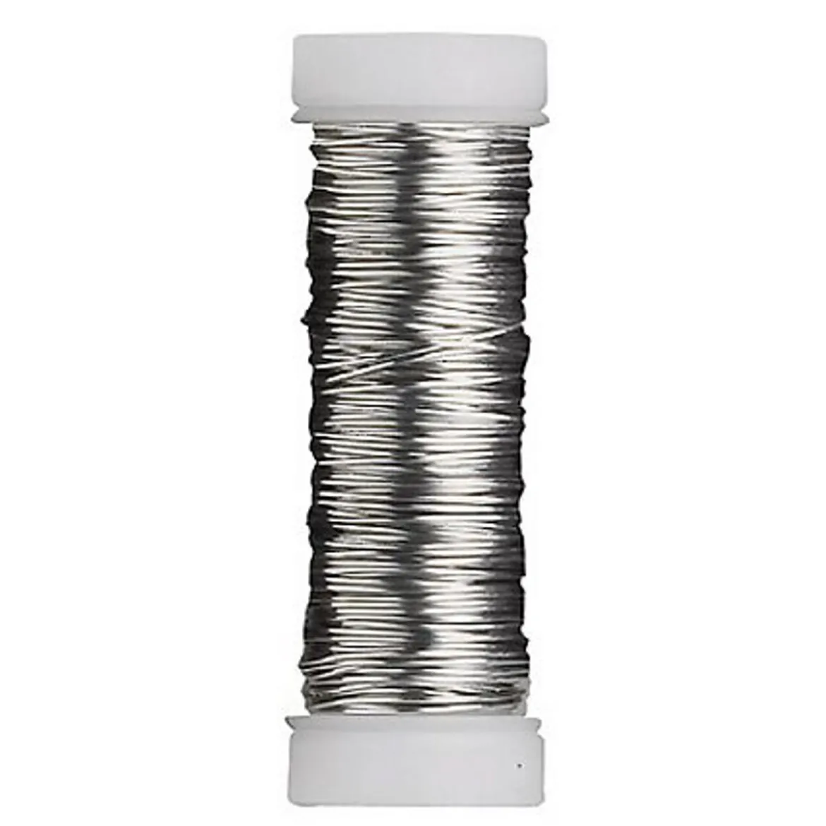 Smycketråd av koppar 0,3 mm / 40 m silver