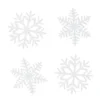 Snöflingor av filt 36 st.
