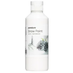 Snöfärg, vattenbaserad tjock vit färg som ger ett frostliknande resultat, 250 ml