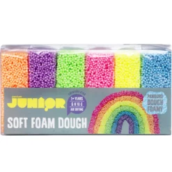 Soft Foam Dough 6-pack