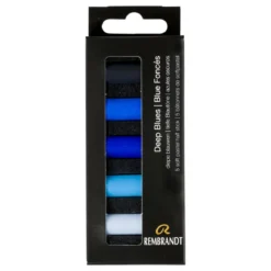 Soft Pastel Deep blues 5st