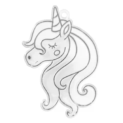Solfångare enhörning unicorn 6,7×10,1 cm