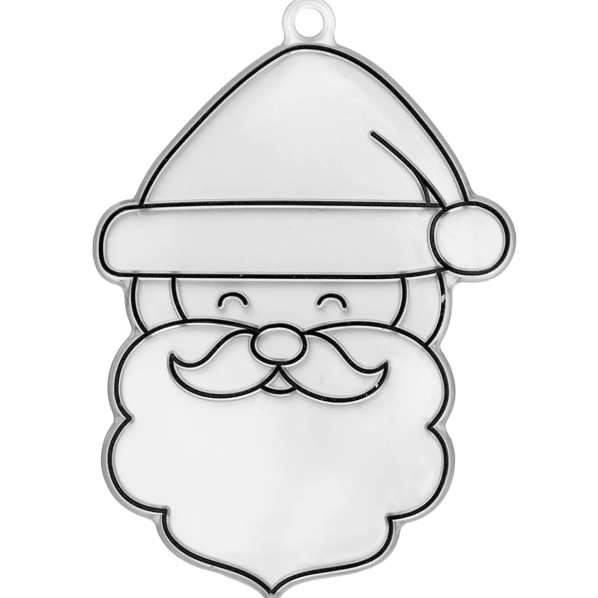 Solfångare jultomte 7,5×11 cm