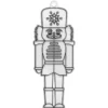 Solfångare nötknäppare nutcracker 5×13,5 cm