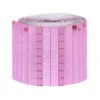 Spegelmosaik av rosa glas på rulle, självhäftande, 800 st. 5×5 mm rutor
