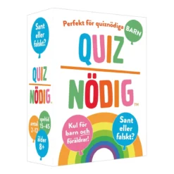 Spel Quiznödig - sant eller falskt?
