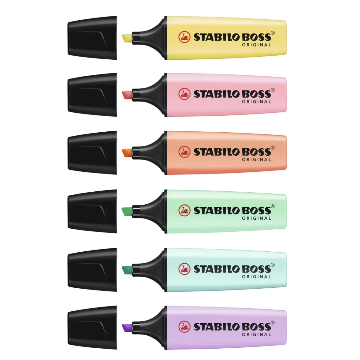 Stabilo Boss pastell 6-pack