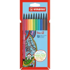 Stabilo Pen 68 Basic 10-pack