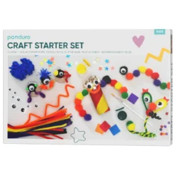 Startset för pyssel, klassiska pysseltillbehör för rolig kreativitet!