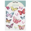 Stickersblock 16 ark Butterflies & Happy thoughts – vackra fjärilar och glada budskap. 2×8 designer