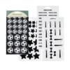 Stickersblock 16 ark B&W