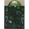 Stickersblock granskog 20 ark – 12x17 cm, 10 designer – 2 ark av var