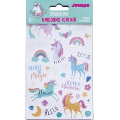 Stickersbok enhörning