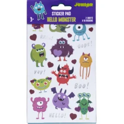 Stickersbok monster