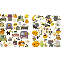 Stickers / klistermärken 4-pack halloween