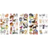 Stickers 10p massor av hundar