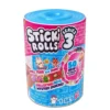 Sticki Rolls Surprise Capsule Series 3, överrasknings-armband med 50 klistermärken!