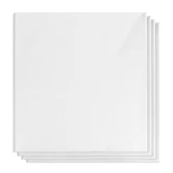 Stretched Canvas 4 Vit 30x30
