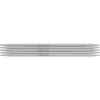 Strumpstickor, 5 st. Längd 20 cm Ø5,0 mm – aluminium