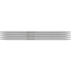 Strumpstickor, 5 st. Längd 20 cm Ø5,0 mm – aluminium