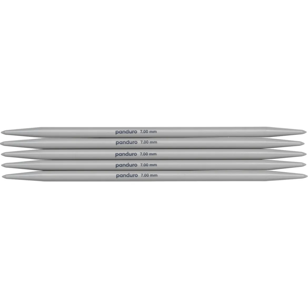 Strumpstickor, 5 st. Längd 20 cm Ø7,0 mm – plast