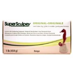 Super Sculpey 454 g - formstabil lera för fina detaljer