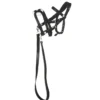 Svart träns, pullarträns till käpphäst & hobby horse