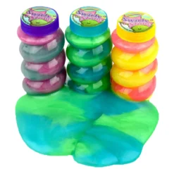 Swirly slime – slemmigt slingrande slime! Pris per styck, säljs assorterat online