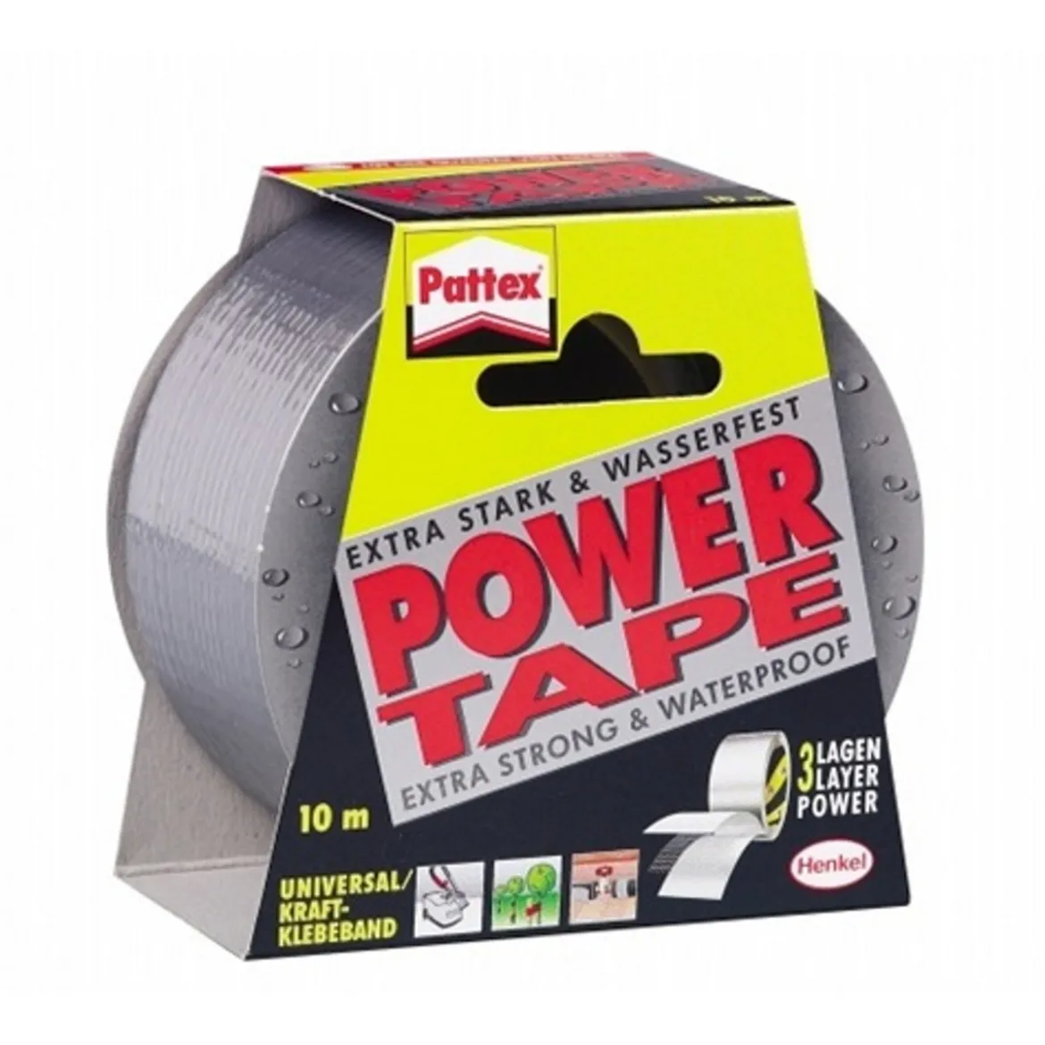 Tejp Power Silver 10m