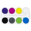 Tempera vattenfärg 8 st bright