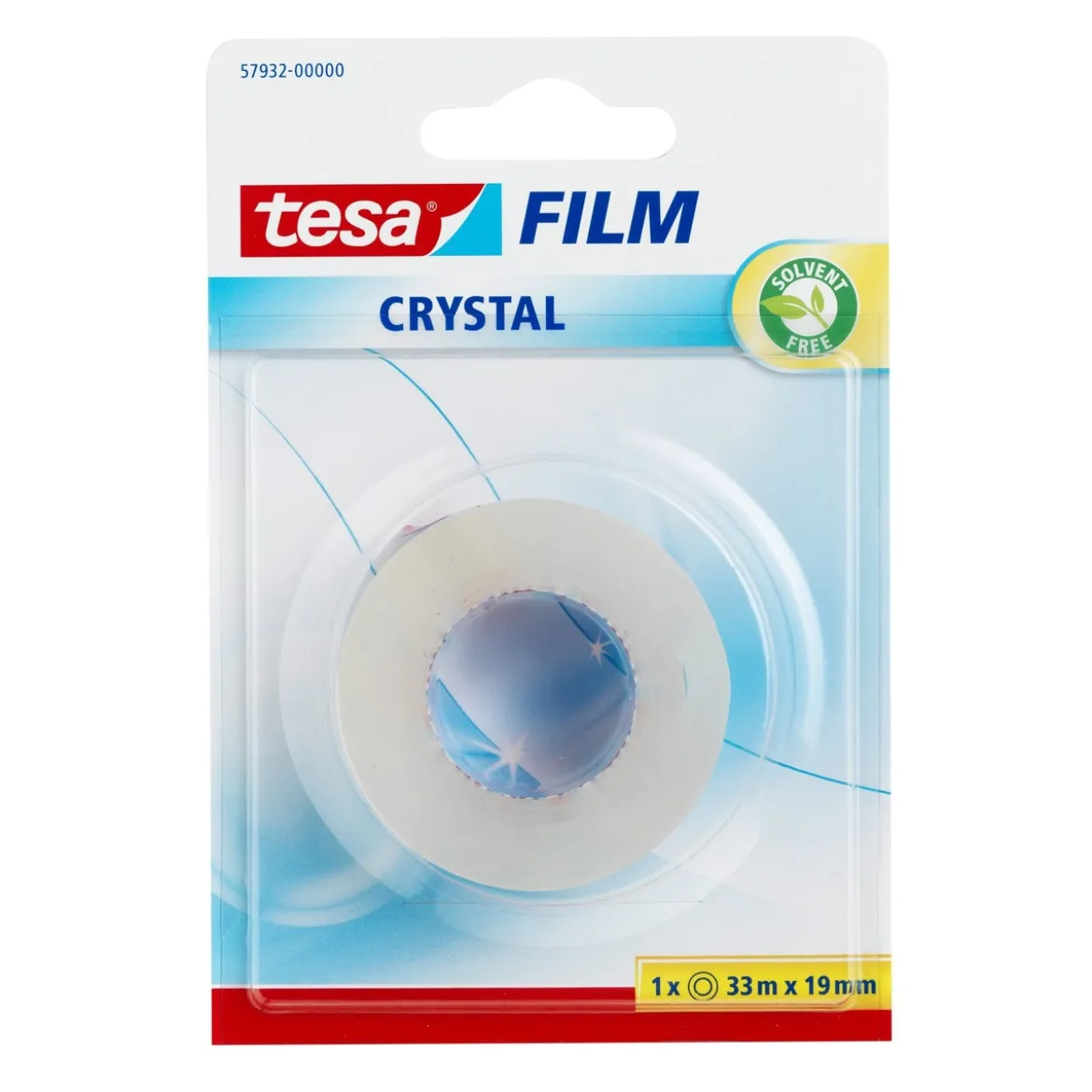 tesa Tejprulle CRYSTAL 19 mm