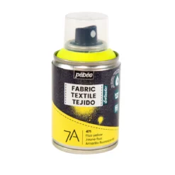Textilspray 7A 100ml fluo gul