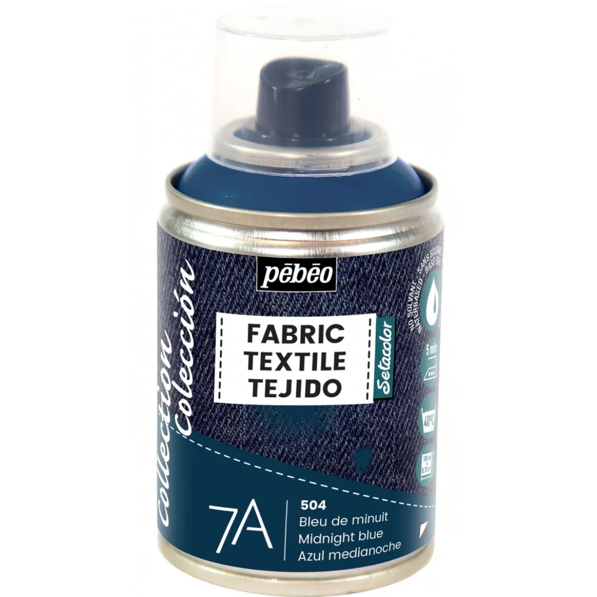 Textilspray 7A 100ml midn.blå