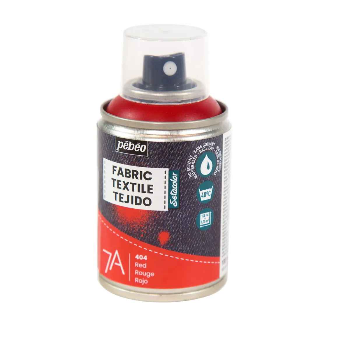 Textilspray 7A 100ml röd