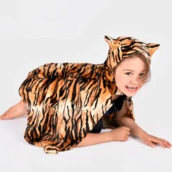 Tiger-kappa / cape (3-8 år)