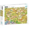Tildas pussel 1000 Camping, 1000 bitar, 70×50 cm