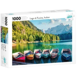 Tildas pussel 1000 Lago di Fusine, 1000 bitar, 70×50 cm