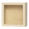Tittskåp av trä 20x20x11 cm