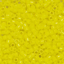TOHO-pärlor 11/0 – gul blank, 42 Opaque dandelion