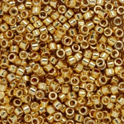 TOHO-pärlor 11/0 – guld metallic, PF557 PF galvanized starlight