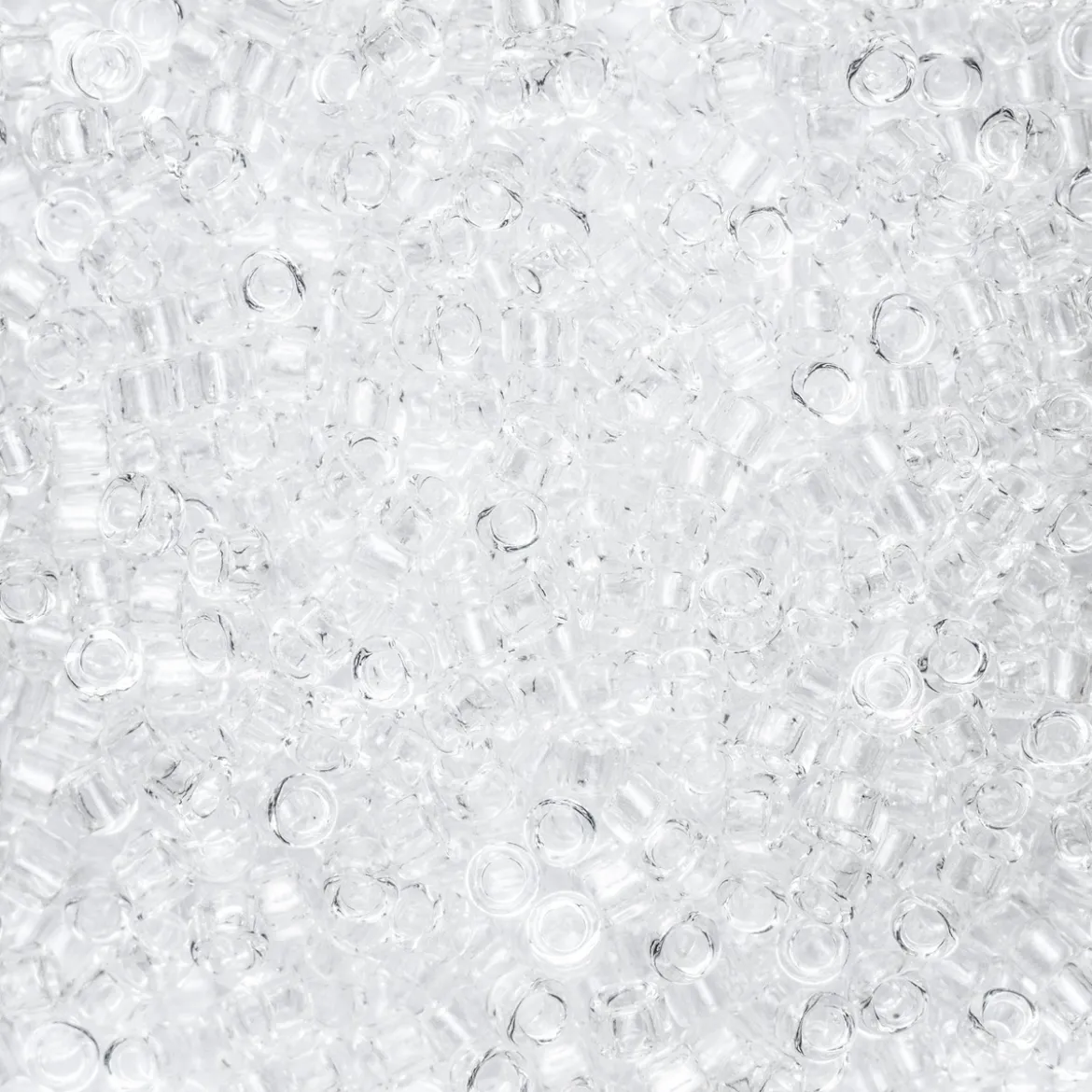 TOHO-pärlor rund 11/0 klar – S-1 Crystal Clear