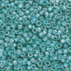 TOHO-pärlor 11/0 – turkos lyster, 132 Opaque lustered turquoise
