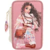TOPModel Cosy trippelpennfodral med massor av pennor & tillbehör! 13×20×7,5 cm