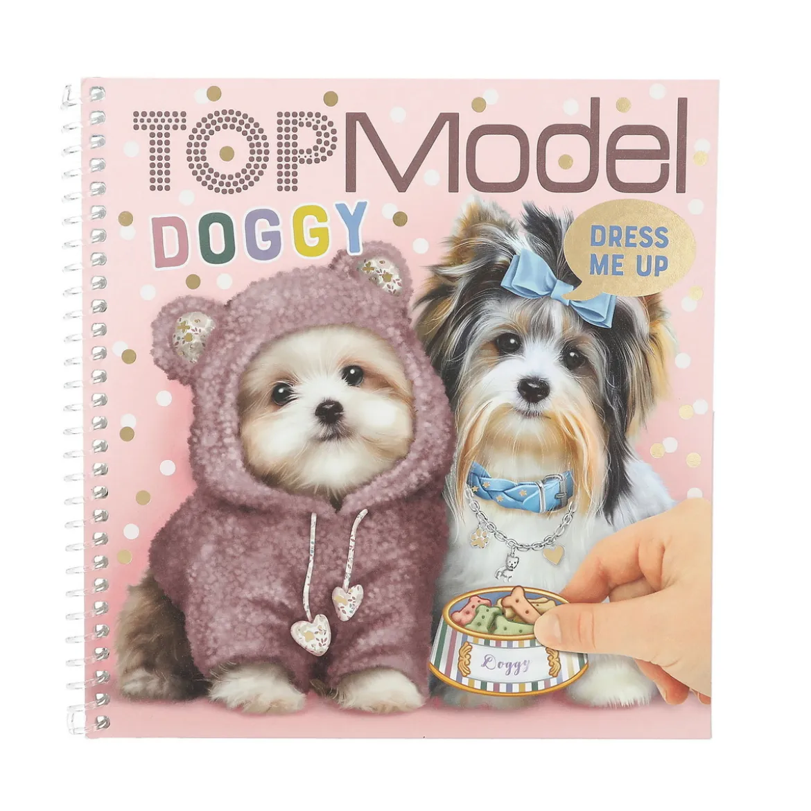 TOPModel Dress Me Up Doggy – pysselbok med söta hundar! 24 sidor