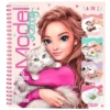 TOPModel Kitty 4-in-1 pysselbok med klistermärken, 20,2×22,2 cm