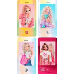TOPModel mobilbok, 80 sidor, 7,2×13,7 cm – pris per styck, säljs assorterat online