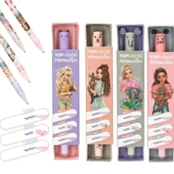 TOPModel Suddbar gelpenna med djurmotiv. Pris per styck, säljs assorterat online