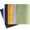 Transparenta papper, A4, 10 ark i 10 färger
