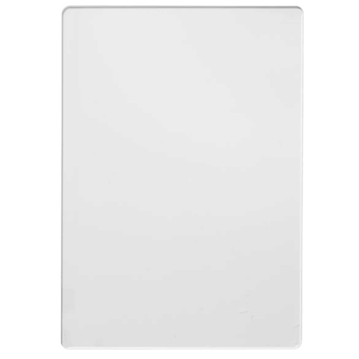 Transparent palett av akryl A5 (148×210 mm) för linoleumtryck och gelli arts